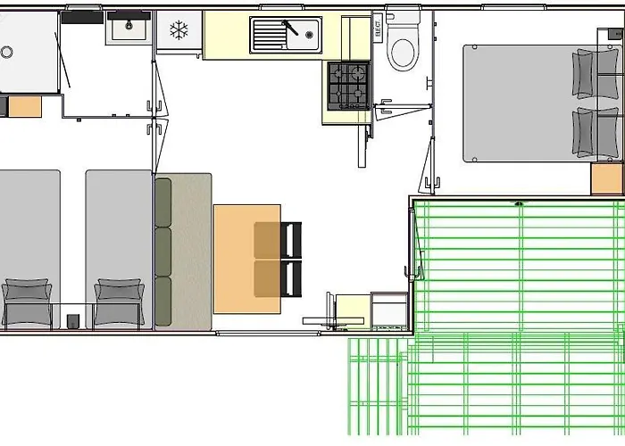 Kamp alanı Le Rey Louvie Juzon